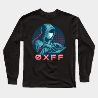 Cyber security - Hex Hacker 0xff Long Sleeve T-Shirt